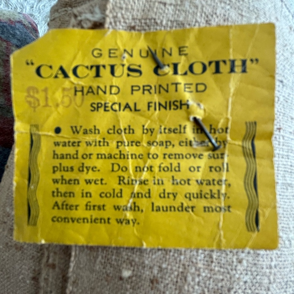 VINTAGE “ NEW MEXICO “ Table Cloth